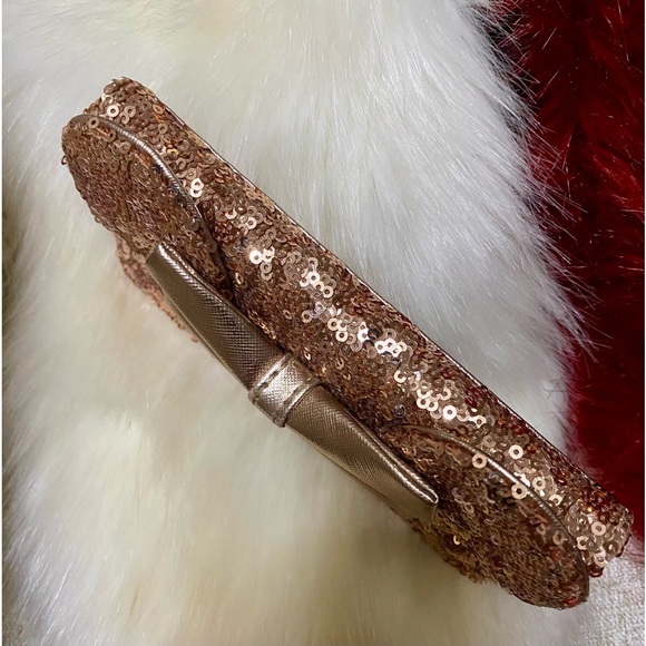 Loungefly x Disney Sequin Wallet Rose Gold Minnie Mouse Phone Case & Card Holder - Picture 17 of 17